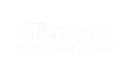 White Microsoft game studios logo